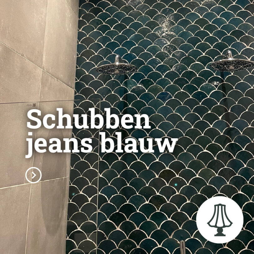 Schubben jeansblauw - Marokkaanse zelliges - dehuischkamer.nl