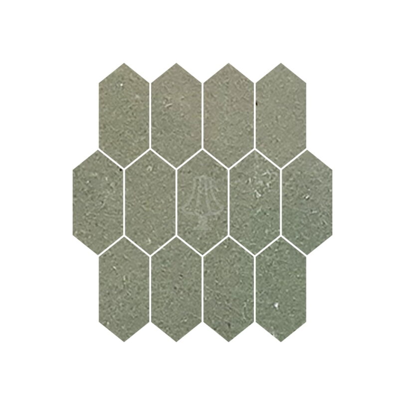 Zellige platta 6x12 flessengroen