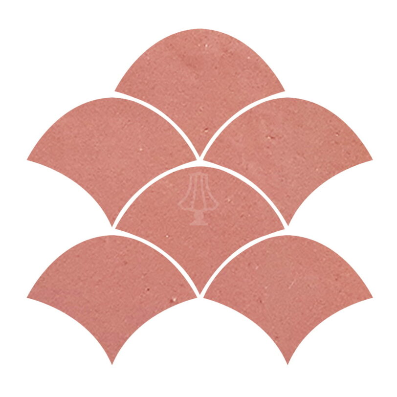 Schubben 13x9,5 oud roze