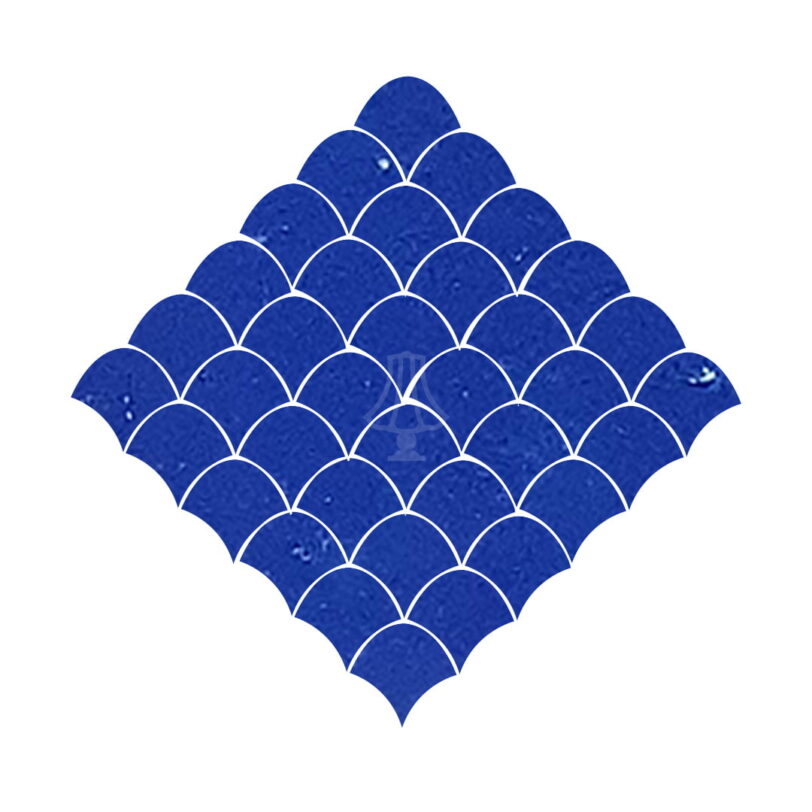 Schubben 5x5 donkerblauw