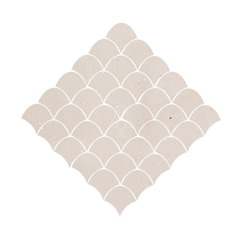 Schubben 5x5 koud beige