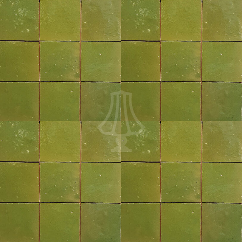 Zellige 5x5 grasgroen