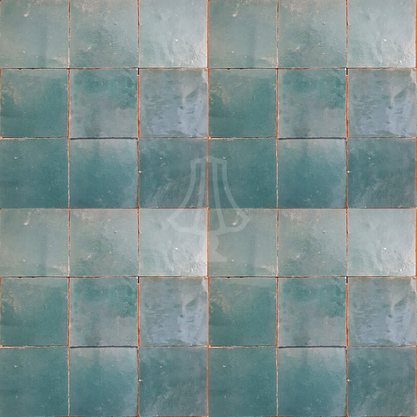 Zellige 5x5 petrol groen
