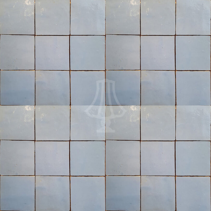 Zellige 5x5 baby blauw