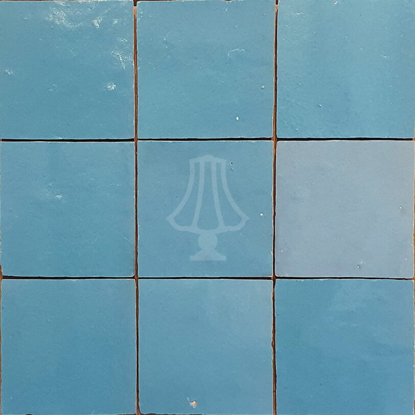 Zellige 10x10 azuurblauw